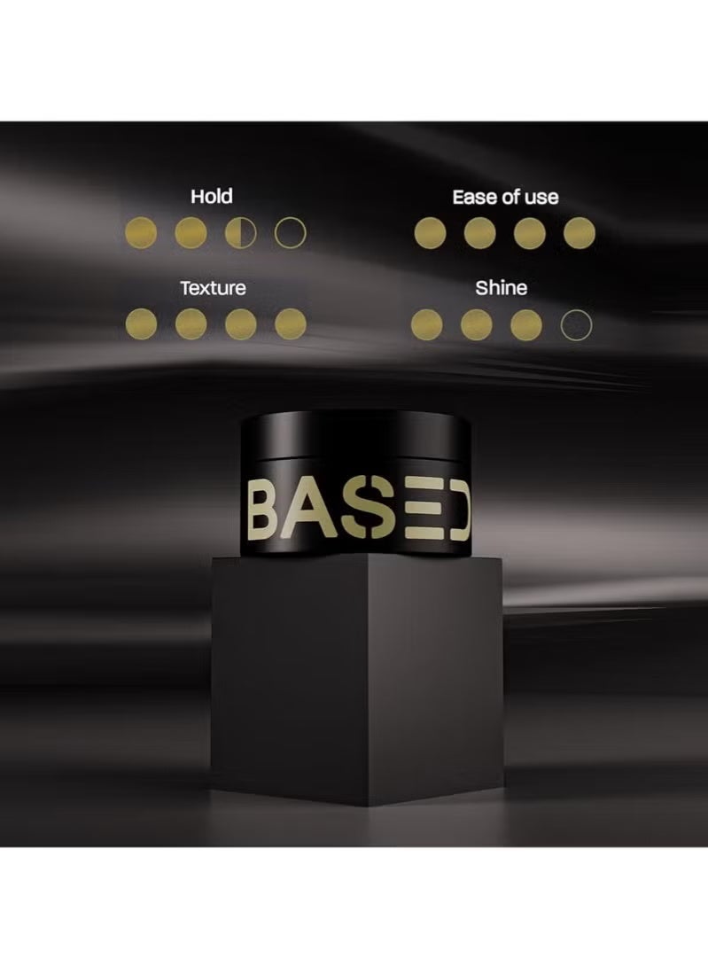 Based Pomade for Men, Quality Hair Care with Medium Hold, Natural Shine & Fragrance, Easy to Apply & Great for All Hair Types, Hydrating and Nourishing Pomade - Image 3